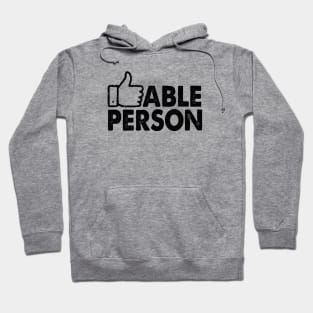 Likeable Person Hoodie